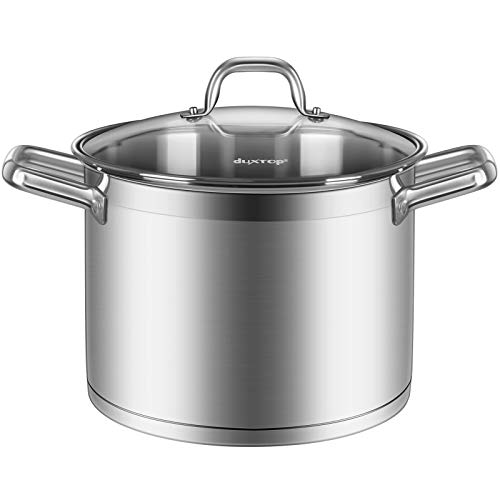 Duxtop Professional Stainless Steel Cookware Induction Ready Impact-bonded Technology (8.6Qt Stockpot), List Price is $69.99, Now Only $49.99
