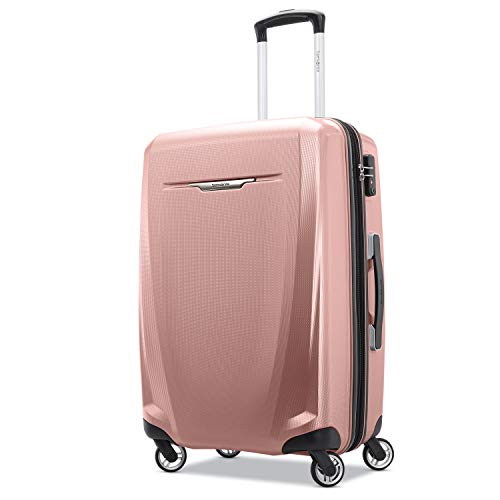 Samsonite Winfield 3 DLX Hardside Expandable Luggage with Spinners, Black, Only $122.07