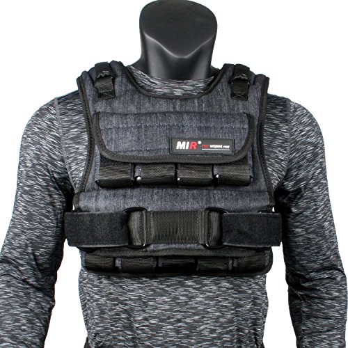 miR Air Flow Adjustable Weighted Vest, 20 lb, List Price is $119.9, Now Only $78.49, You Save $41.41 (35%)