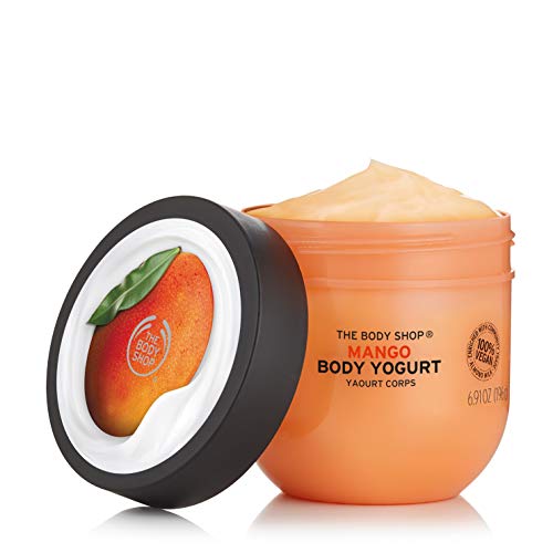 The Body Shop Mango Body Yogurt, 48hr Moisturizer, 100% Vegan, 6.98 Fl Oz, List Price is $15, Now Only $9.98