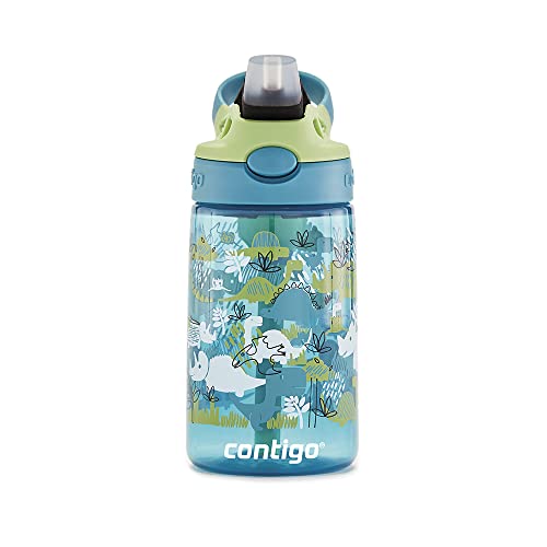 Contigo Kids Water Bottle with Redesigned AUTOSPOUT Straw, 14 oz., Dino, List Price is $13.99, Now Only $8.97, You Save $5.02 (36%)