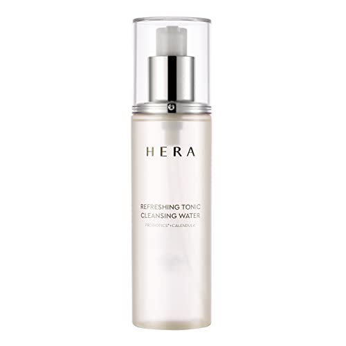 HERA Cleansing Water, Moisturizing and Refreshing, Makeup Remover for Dry, Sensitive Skin by Amorepacific, 7.04 FL OZ