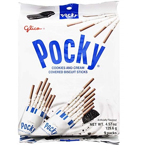 Glico Cookie And Cream Covered Biscuit Sticks, 4.57 Ounce, Now Only $3.31