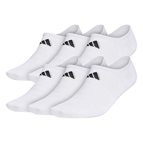 adidas Mens Superlite Super No Show Socks (6-pair), List Price is $20, Now Only $9.6, You Save $10.40 (52%)