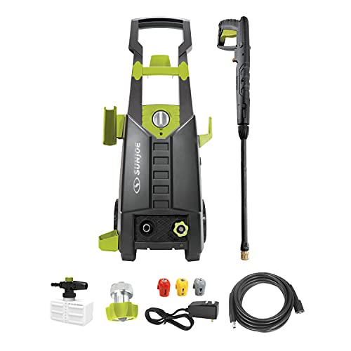 Sun Joe SPX2688-MAX 2050 Max PSI 1.8-GPM Max Electric High Pressure Washer for Cleaning Your RV, Car, Patio, Fencing, Decking and More w/ Foam Cannon, List Price is $159, Now Only$58.33