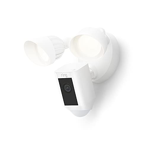 史低价！Ring Floodlight Plus 智能监控摄像头，原价$199.99，现仅售$139.99，免运费！ 黑色款同价！