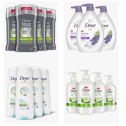 Personal Care and Skincare from Dove and more