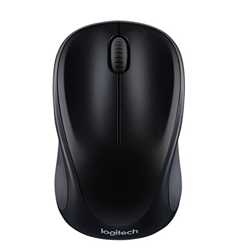 Logitech M317 Wireless Mouse, 2.4 GHz with USB Receiver, 1000 DPI Optical Tracking, 12 Month Battery, Compatible with PC, Mac, Laptop, Chromebook - Black, List Price is $19.99, Now Only $9.99