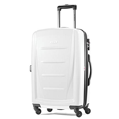 Samsonite Winfield 2 Hardside Luggage with Spinner Wheels, Brushed White, Checked-Large 28-Inch, Now Only $129.94