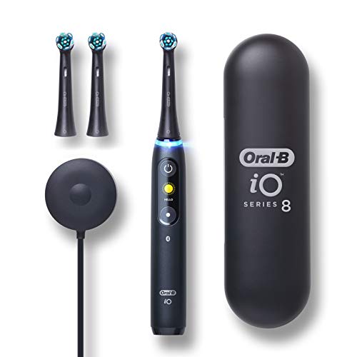 Oral-B iO Series 8 Electric Toothbrush with 2 Replacement Brush Heads, Black Onyx, Now Only $161.49