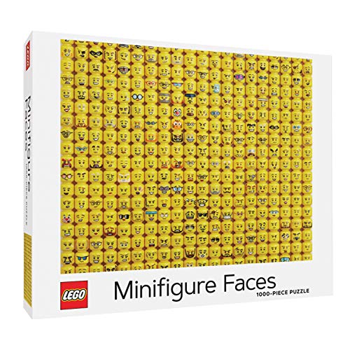 史低价！LEGO乐高 小人仔 脸谱 1000片 拼图玩具，原价$17.95，现点击coupon后仅售$7.49