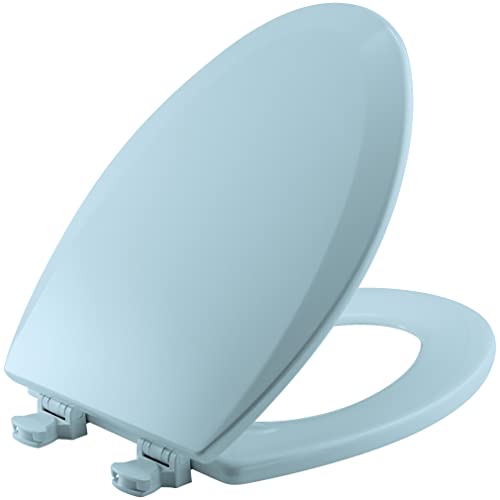 Bemis 1500EC 464 Toilet Seat with Easy Clean & Change Hinges, Elongated, Durable Enameled Wood, Dresden Blue, List Price is $27.95, Now Only $17.22, You Save $10.73 (38%)