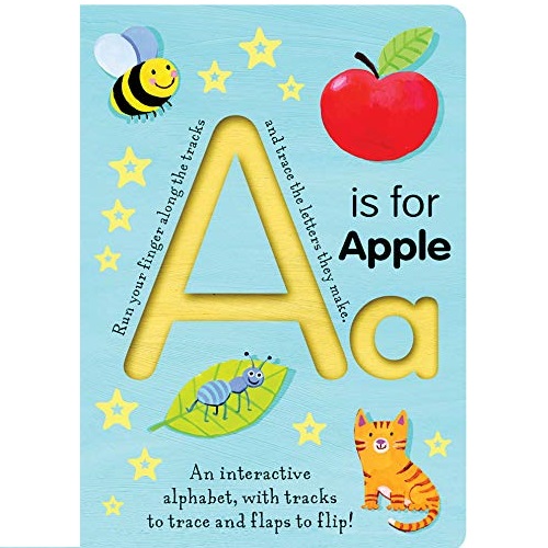 史低价！《A is for Apple》儿童 字母 学习 硬板书，原价$7.95，现点击coupon后仅售 $2.93