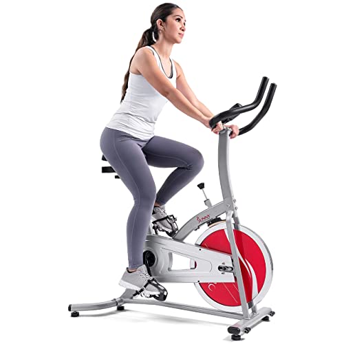 Sunny Health & Fitness Indoor Cycling Exercise Bike with LCD Monitor - SF-1203, List Price is $199, Now Only $81.46, You Save $117.54 (59%)