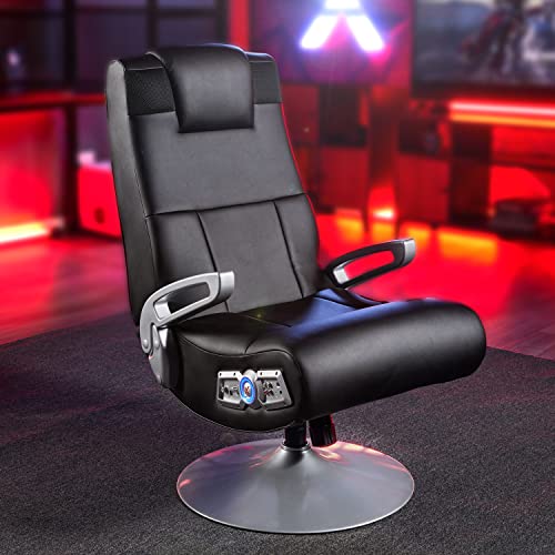 X Rocker SE Pro Video Gaming Lounging Pedestal Chair with Wireless Audio, 2 Speakers & Subwoofer, Tilt & Swivel, Ergonomic Lumbar & Neck Support, Armrests, Comfortable,  Only $73.41