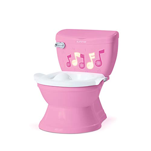 Summer My Size Potty Lights and Songs Transitions, Pink – Realistic Potty Training Toilet with Interactive Handle that Plays Music for Kids, Removable Potty Topper/Pot, $27.26