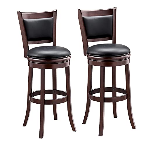 Ball & Cast Bar Height, Pack of 2 Swivel Stool, 29-Inch,2-Pack, Cappuccino, List Price is $245.02, Now Only $150.48, You Save $94.54 (39%)