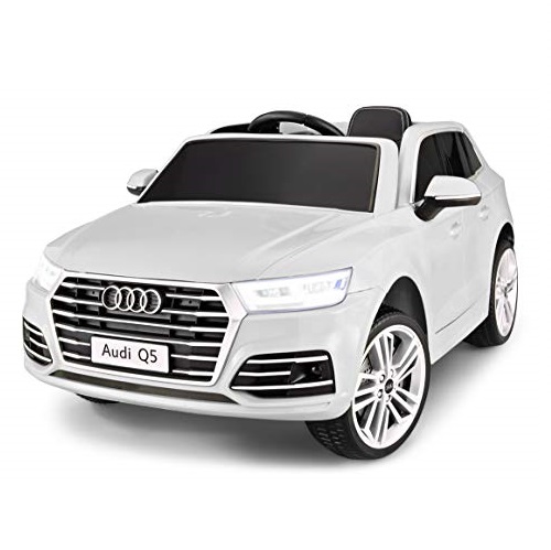 Kid Trax Electric Kids Luxury Audi Q5 Car Ride-On Toy, 6 Volt Battery, Remote Control, Ages 3-5 Years, White, List Price is $349.99, Now Only $202.54, You Save $147.45 (42%)