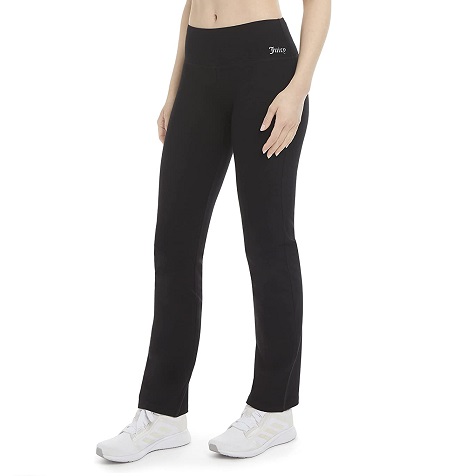Juicy Couture Women's Essential High Waisted Cotton Yoga Pant,  only $16.65