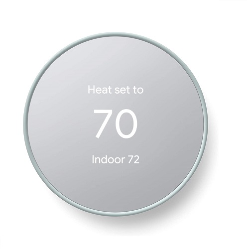 Google Nest Thermostat - Smart Thermostat for Home - Programmable Wifi Thermostat - Fog, only $89.99