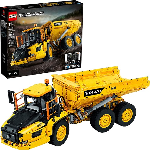 LEGO Technic 6x6 Volvo Articulated Hauler (42114) Building Kit, Volvo Truck Toy Model for Kids Who Love Construction Vehicle Playsets (2,193 Pieces), only $200.00