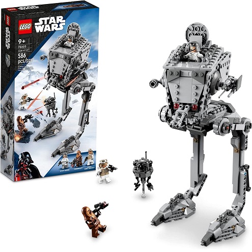 LEGO Star Wars Hoth at-ST 75322 Building Toy Set for Kids, Boys, and Girls Ages 9+ (586 Pieces), only $39.49