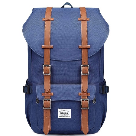 KAUKKO Laptop Outdoor Backpack, Travel Hiking& Camping Rucksack Pack, Casual Large College School Daypack, Shoulder Book Bags Back Fits 15