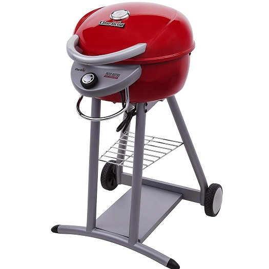 Char-Broil 20602109 Patio Bistro TRU-Infrared Electric Grill, Red, only $116.38