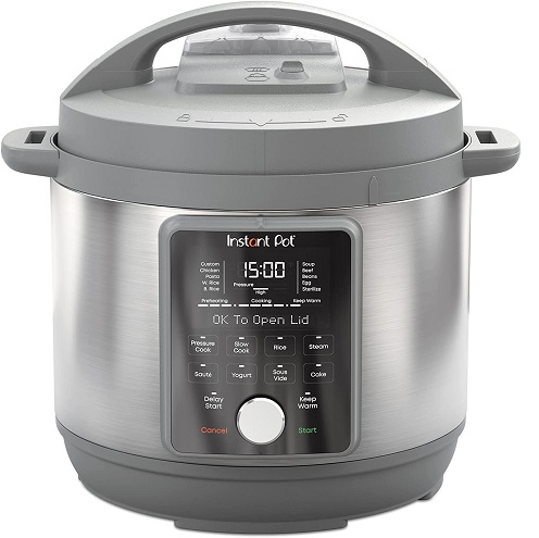 Instant Pot Duo Plus, 6-Quart Whisper Quiet 9-in-1 Electric Pressure Cooker, Slow Cooker, Rice Cooker, Steamer, Sauté, Yogurt Maker, Warmer & Sterilizer,Stainless Steel, only $79.95