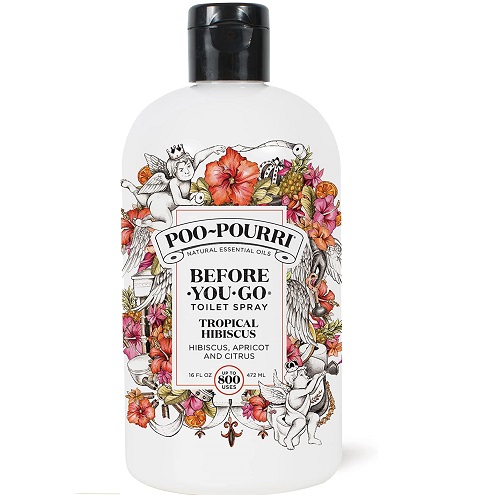 Poo-Pourri Before-You-go Toilet Spray Refill (Sprayer not Included), Tropical Hibiscus Scent, 16 Fl Oz, only $21.19