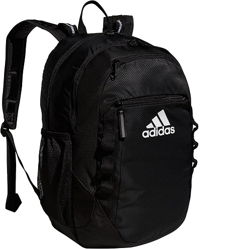 adidas Excel 6 Backpack, Jersey Black/Black/White FW21, One Size, List Price is $55, Now 27.50