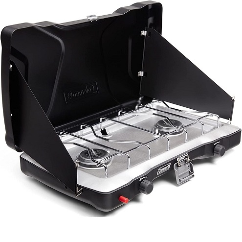 Coleman Triton Instant Start 2 Burner Propane Gas Camping Stove, only $53.19