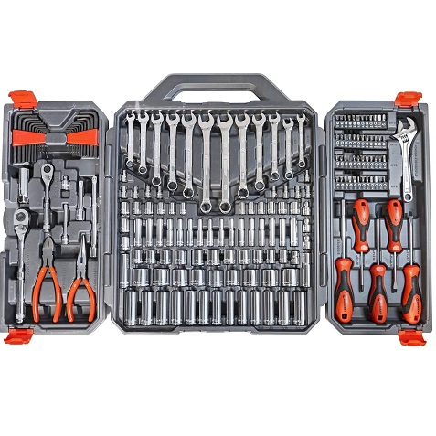 Crescent 180 Pc. Professional Tool Set in Tool Storage Case - CTK180， only 76.82