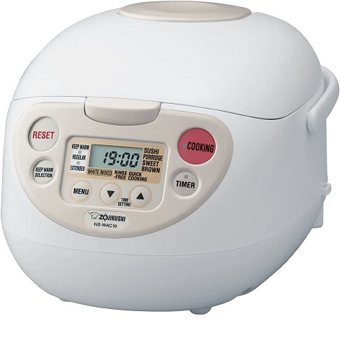 Zojirushi NS-WAC10-WD 5.5-Cup (Uncooked) Micom Rice Cooker and Warmer, only $104.49, free shipping