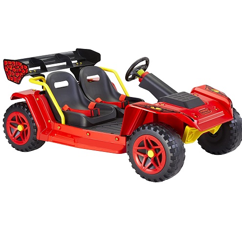 Little Tikes Dino Dune Buggy 12V Electric Powered Ride-On with Portable Rechargeable Battery, Adjustable Seats, Seatbelts, for Kids, Children, Toddlers, Girls, Boys, Ages 3- 6 Years, only  $138.99