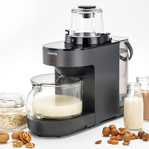 JOYOUNG Blender Fully Automatic, Soy Milk Maker, Glass Blender Cold and Hot with 8 Presets, Self-cleaning Blenders for Kitchen, Soup Maker, Almond Milk, Oat Milk, Shakes and Smoothies, only $279.99