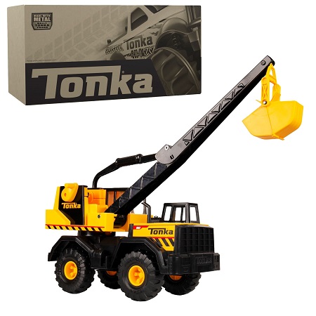 史低价！Tonka 经典 钢制 吊车玩具，原价$59.99，现仅售$31.49，免运费！