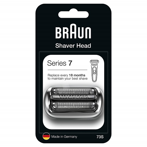 Braun Series 7 Electric Shaver Replacement Head, Easily Attach Your New Shaver Head, Compatible with New Generation Series 7 Shavers , 73S, Silver,  Now Only $29.45