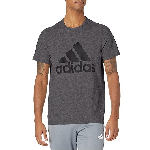 adidas Mens Basic Badge of Sport Tee, Only $10.00