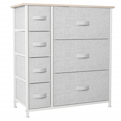 YITAHOME Dresser with 7 Drawers - Fabric Storage Tower, Organizer Unit for Bedroom, Living Room, Hallway, Closets & Nursery -   Only $59.91