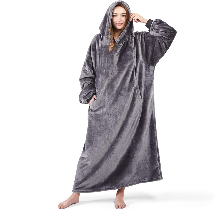 50% OFF Lifewit Wearable Blanket Hoodie, ALL Medium Size & Large Grey