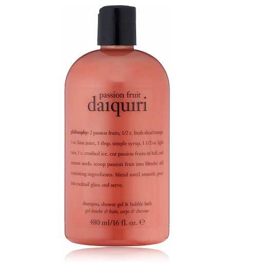 philosophy shampoo, shower gel & bubble bath, 16 oz passion fruit daiquiri, List Price is $24.00, Now Only $19.00