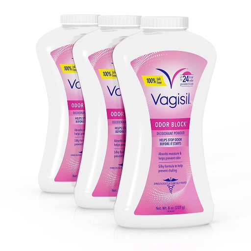 Vagisil Odor Block Deodorant Powder for Women, Talc-Free, 8 Ounce (Pack of 3), List Price is $9.24, Now Only $7.61