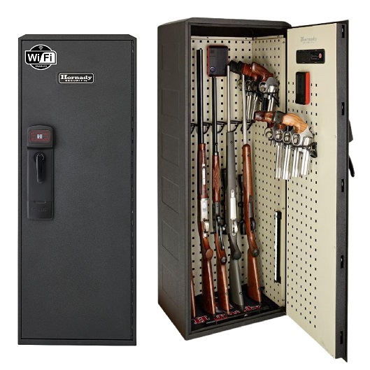 Hornady Rapid Safe Ready Vault with WiFi - Safely Keep Tabs on Your Safe with Your Smartphone - RFID Technology for Touch Free Access , 98195WIFI  52.2