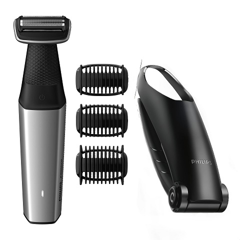 Philips Norelco Bodygroom Series 5000 Showerproof Body Trimmer for Men with Back Attachment, BG5025/40 New Version, List Price is $44.95, Now Only $34.96, You Save $9.99