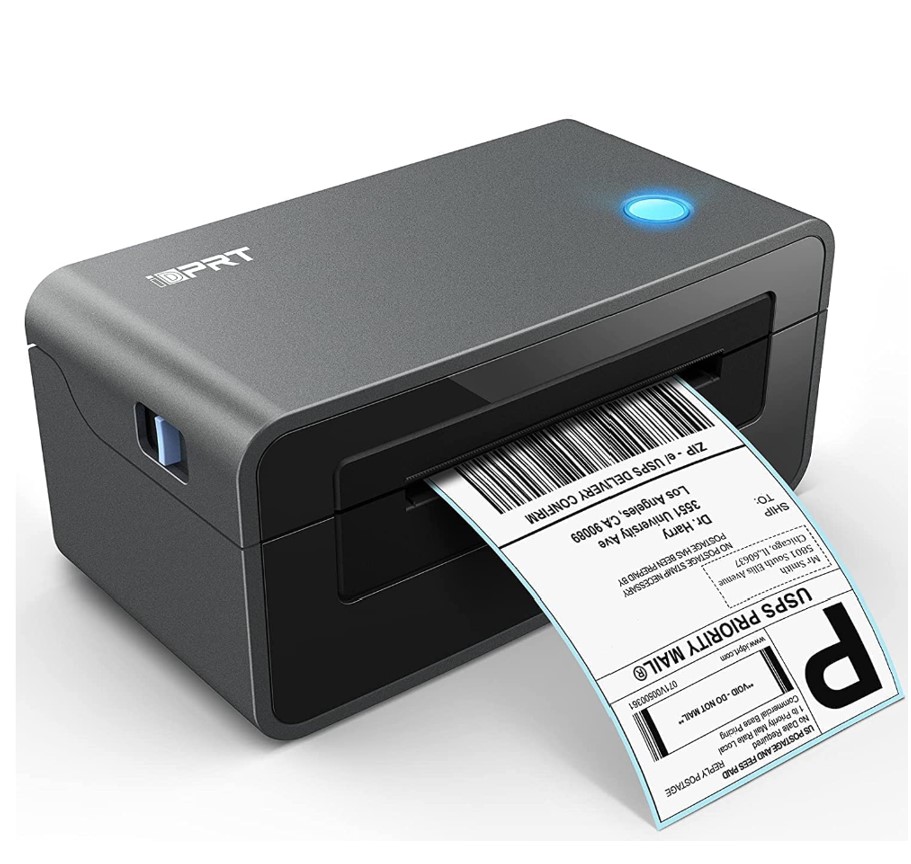 黑五好价仍在！iDPRT SP410 4x6 热敏标签打印机,  支持多种系统, 适用于家庭、办公室和小型企业，折上折后仅售95.99