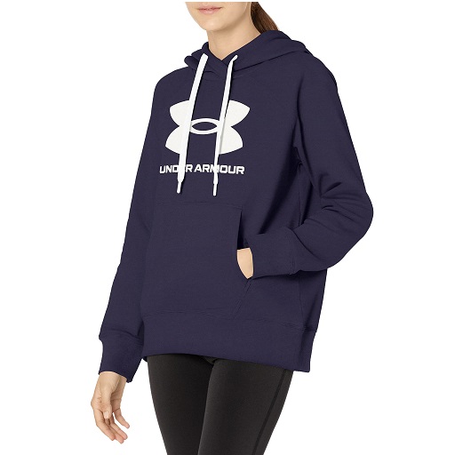 Under Armour Women's Rival Fleece Logo Hoodie, List Price is $50, Now Only $23.97, You Save $26.03