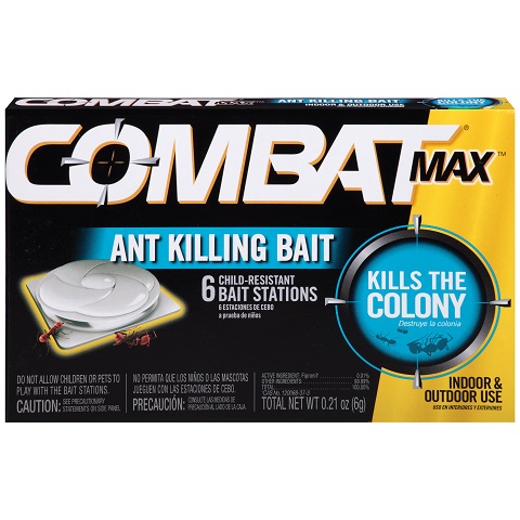 Combat Max Ant Killing Bait Stations, Indoor and Outdoor Use, 6 Count, List Price is $7.99, Now Only $3.77