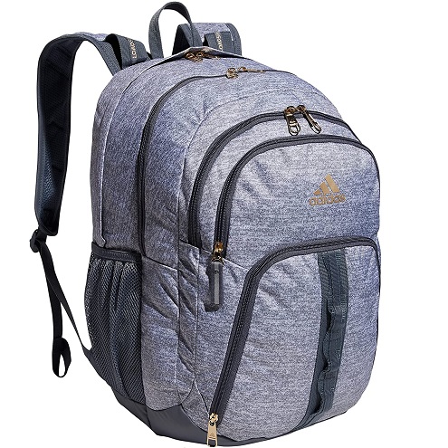 adidas Prime 6 Backpack, Jersey Black/Onix Grey/Halo Mint Green, One Size, List Price is $70.00, Now Only $46.99