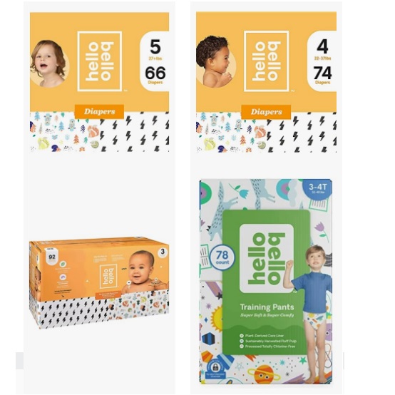 Save on Diapers from Hello Bello